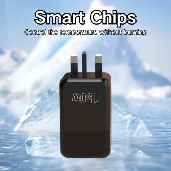 Multi Port 150W Flash Charger 4USB+2PD Fast Charger 5V 3A